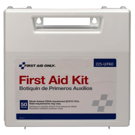 First Aid Only First Aid Only 50 Person First Aid Kit 197 ct 225-U